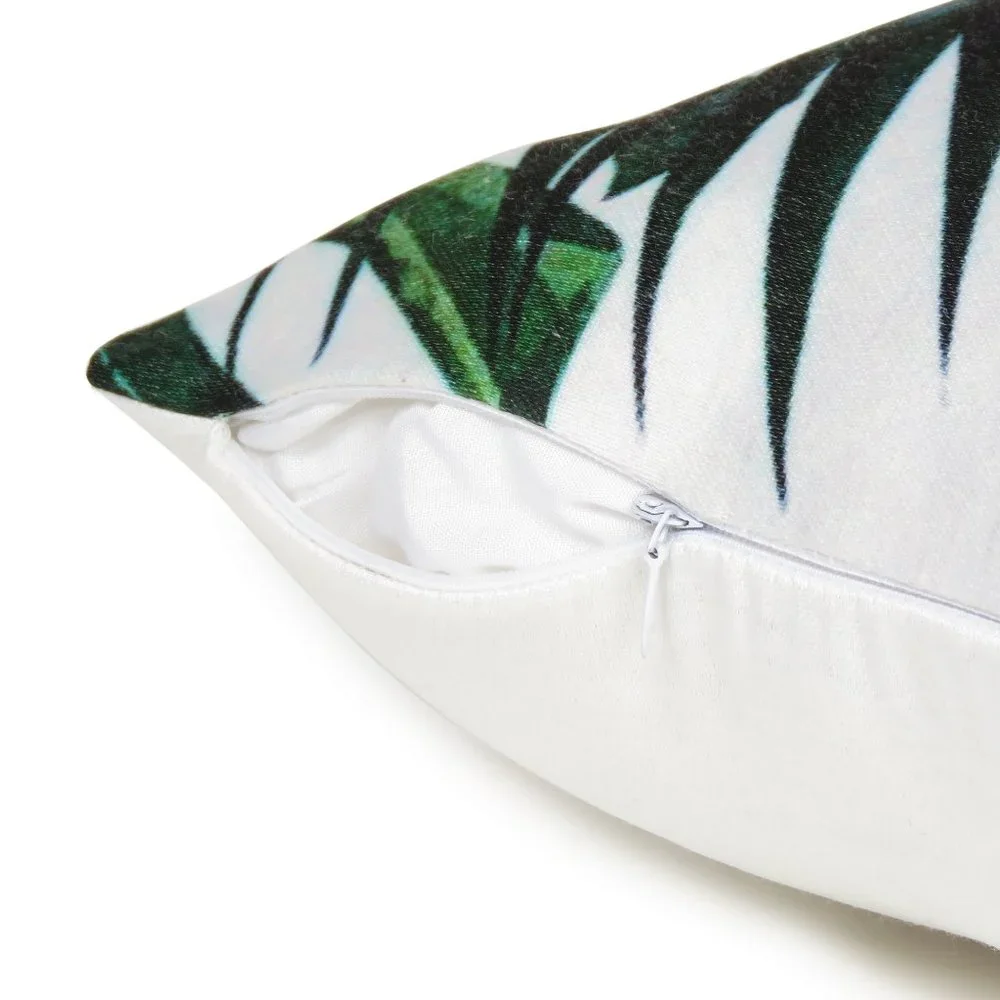 Home Decorative Tropical Leaf Digital Print Cushion Pillow Cover Pillow Case